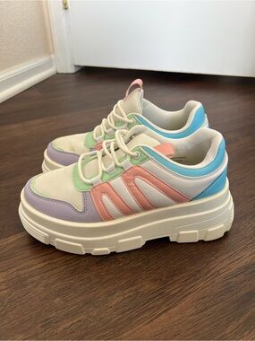 Berness Multicolor Chunky Sneakers
